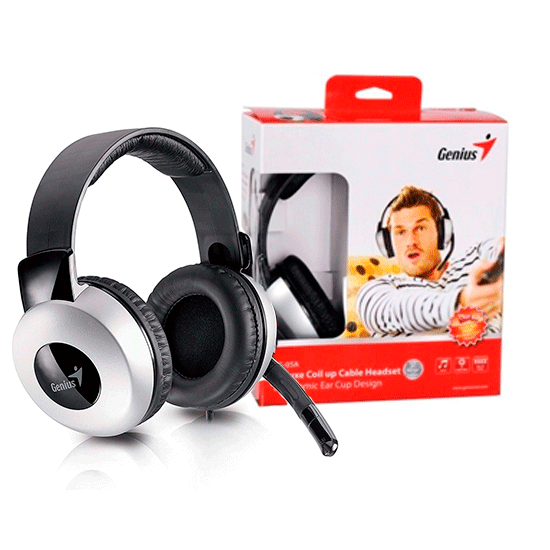 Headset Sonido HS-05A OVER EAR JACK 3.5 Genius