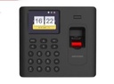 Hikvision DS-K1A802AMF - Sistema de reloj registrador - tarjetas de proximidad, huella dactilar - 3000 empleados