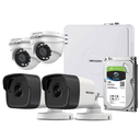 Kit de Vigilancia DVR 4CH + 4 Cámaras, 1TB HDD, Fuente, Video Balums