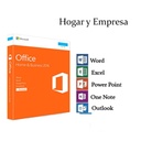 Licencia de Microsoft Office Hogar & Empresas 2016 DVD