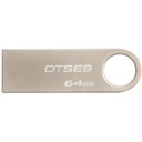 Memoria USB 64GB 2.0 Metal SE9 Kingston