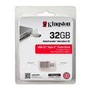 Memoria USB Microduo 3C - Type C 32GB Kingston